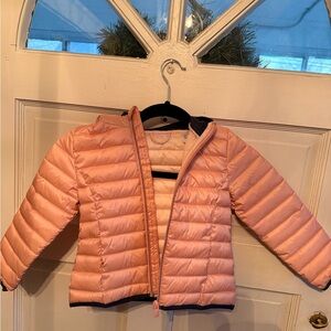 Cozy Peach Puffer Jacket for Kids
